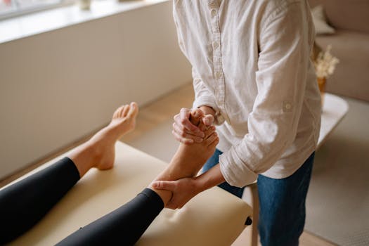 Reflexologie v rehabilitaci: Klíč k rychlejšímu uzdravení